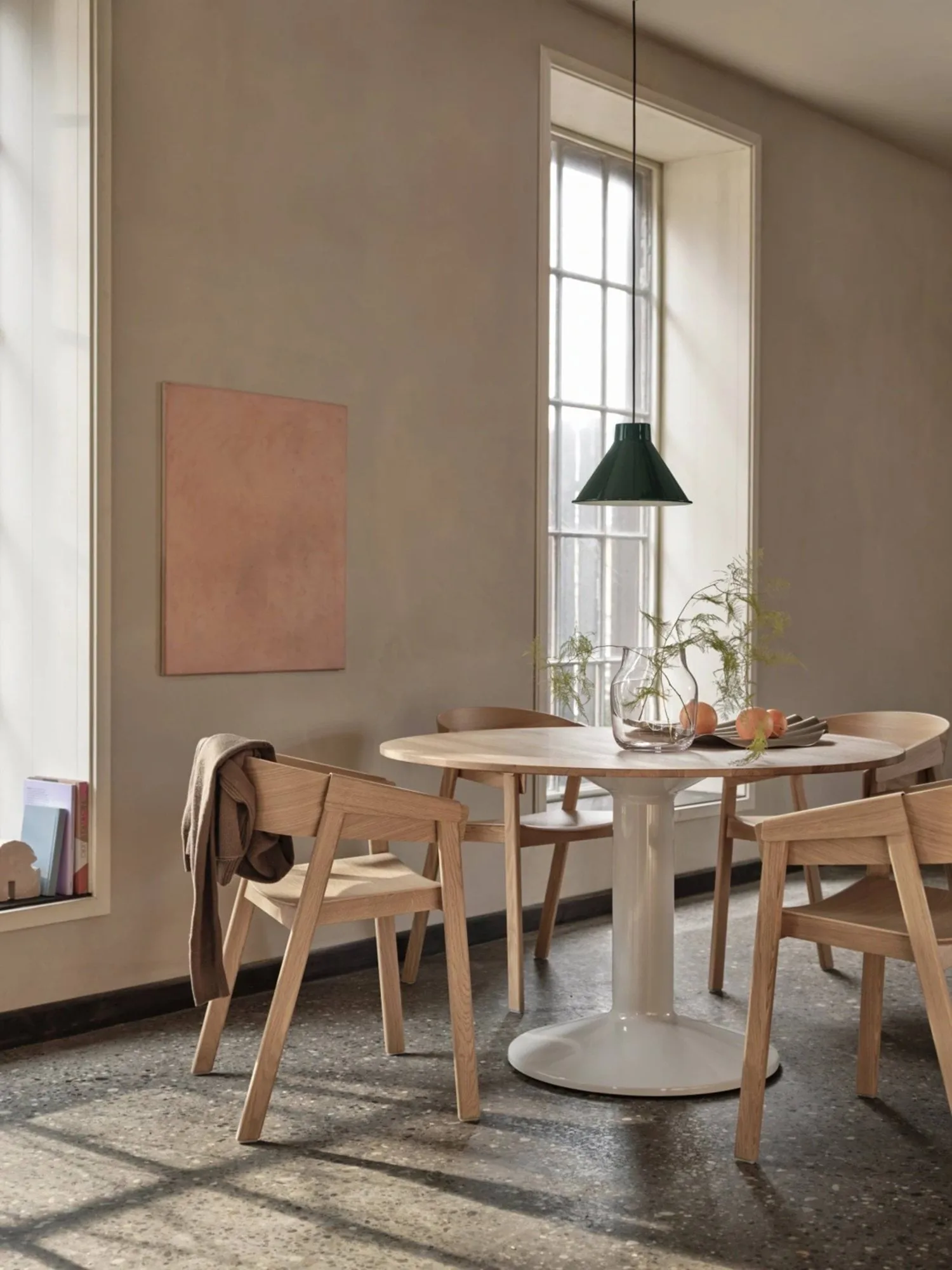 Cover armchair karmstol, eik Muuto