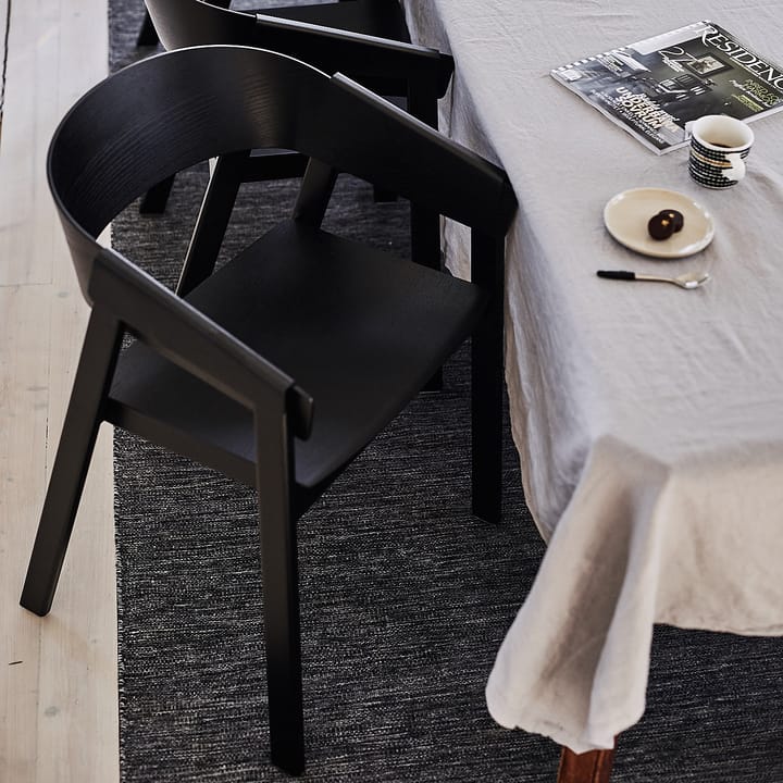 Cover armchair karmstol, svart Muuto
