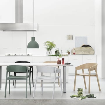 Cover armchair karmstol - svart - Muuto