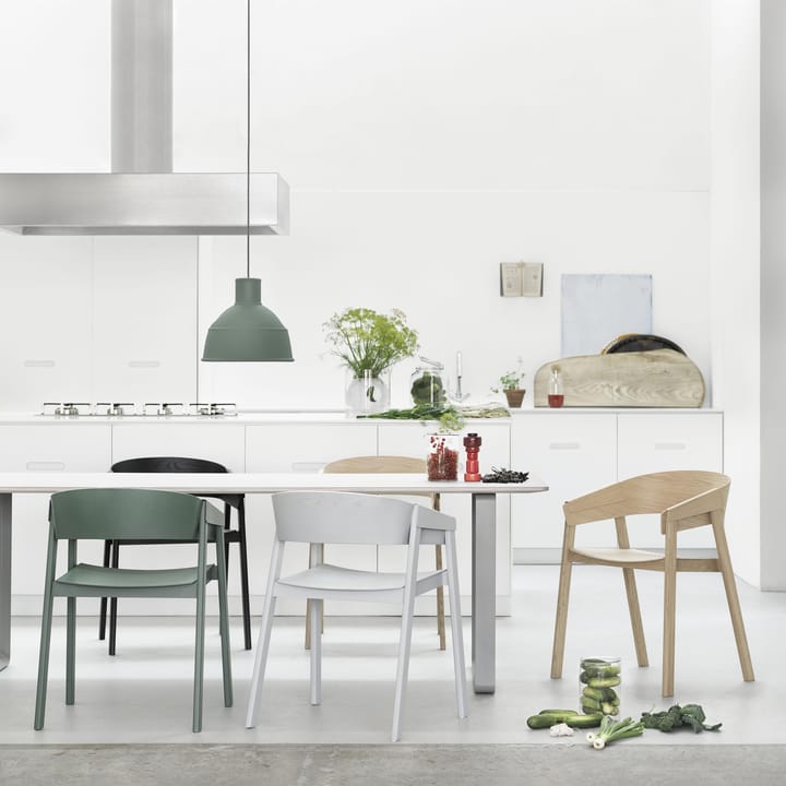 Cover armchair karmstol, svart Muuto