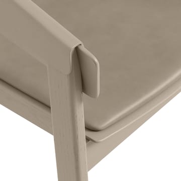 Cover karmstol trukket sete - Remix 252-oak - Muuto