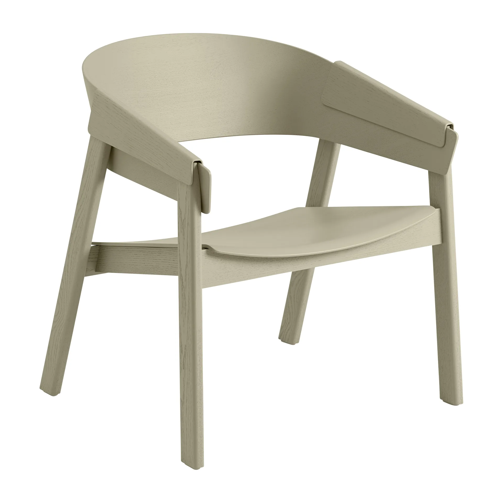 Cover lounge chair, Dark beige Muuto