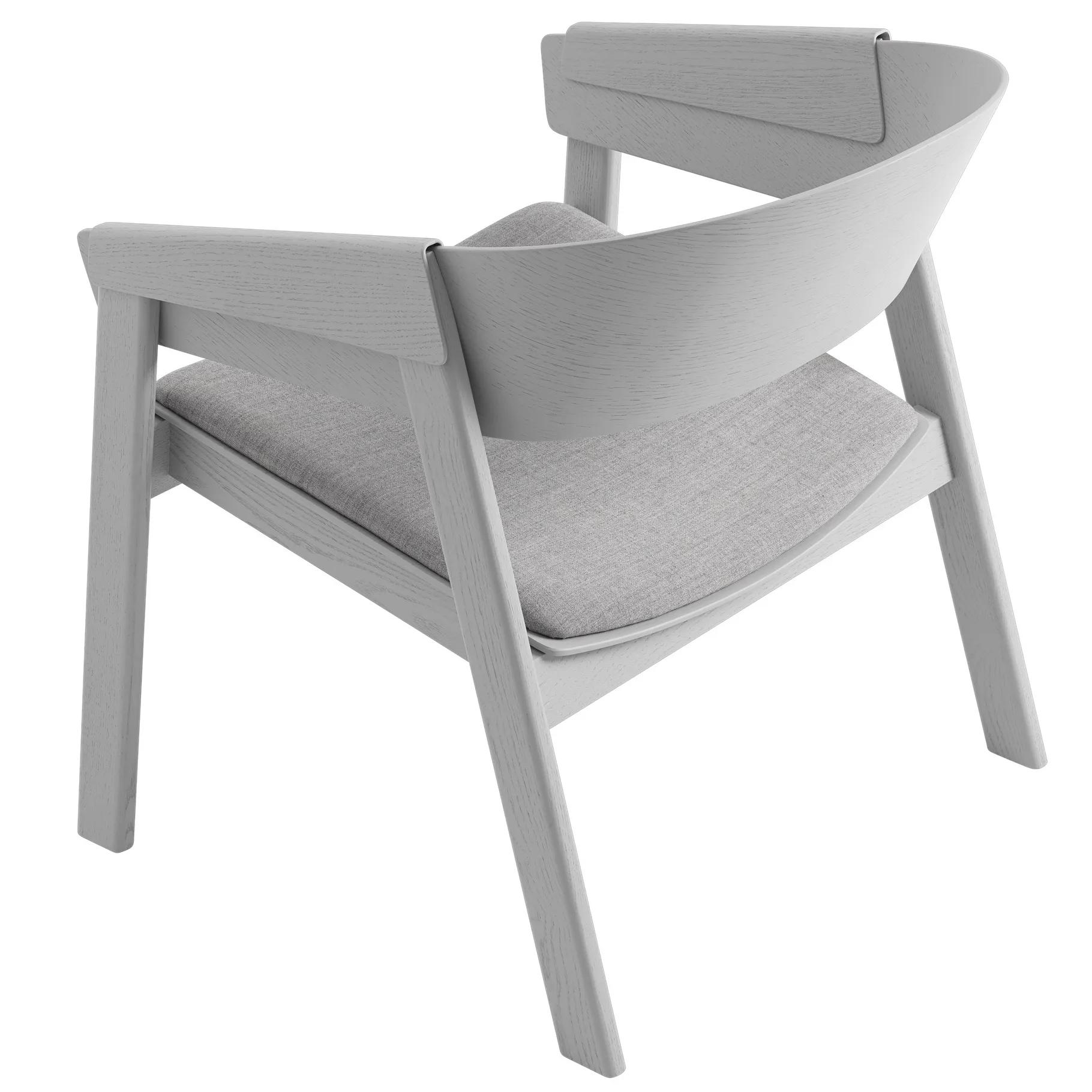 Cover lounge chair remix, Grå Muuto