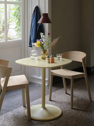 Cover Side Chair leather - Konjakk-eik - Muuto