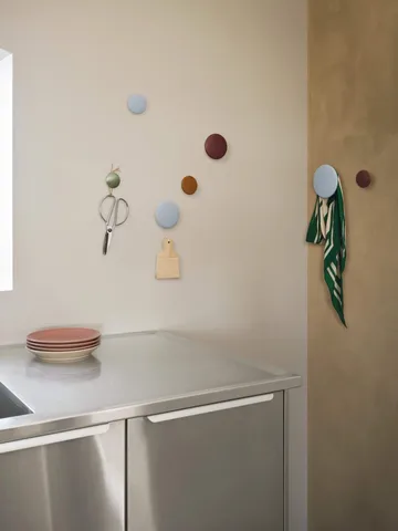 Dots klesknagger 5 stk - Svartlasert ask - Muuto