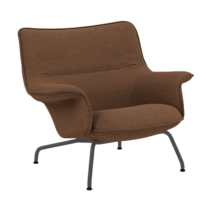 Doze lenestol lav - Hearth 4-anthracite/black - Muuto