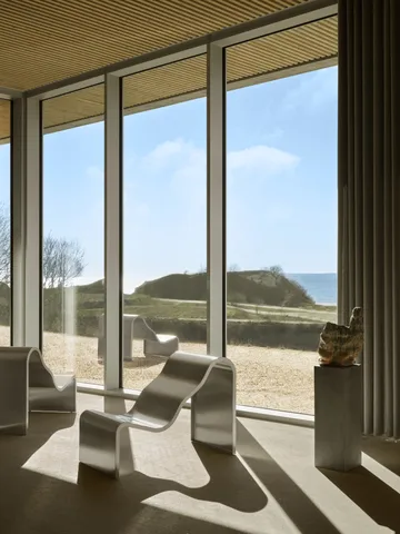 Dream View benk - Børstet stål, 60 cm - Muuto