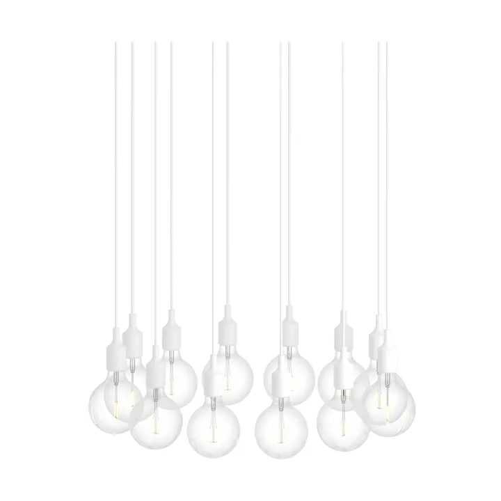E27 Pendant Cluster 12 pendellampe - Hvit - Muuto