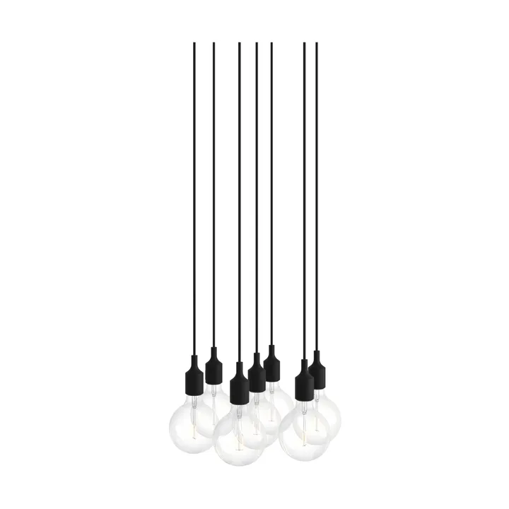 E27 Pendant Cluster 7 pendellampe - Black - Muuto