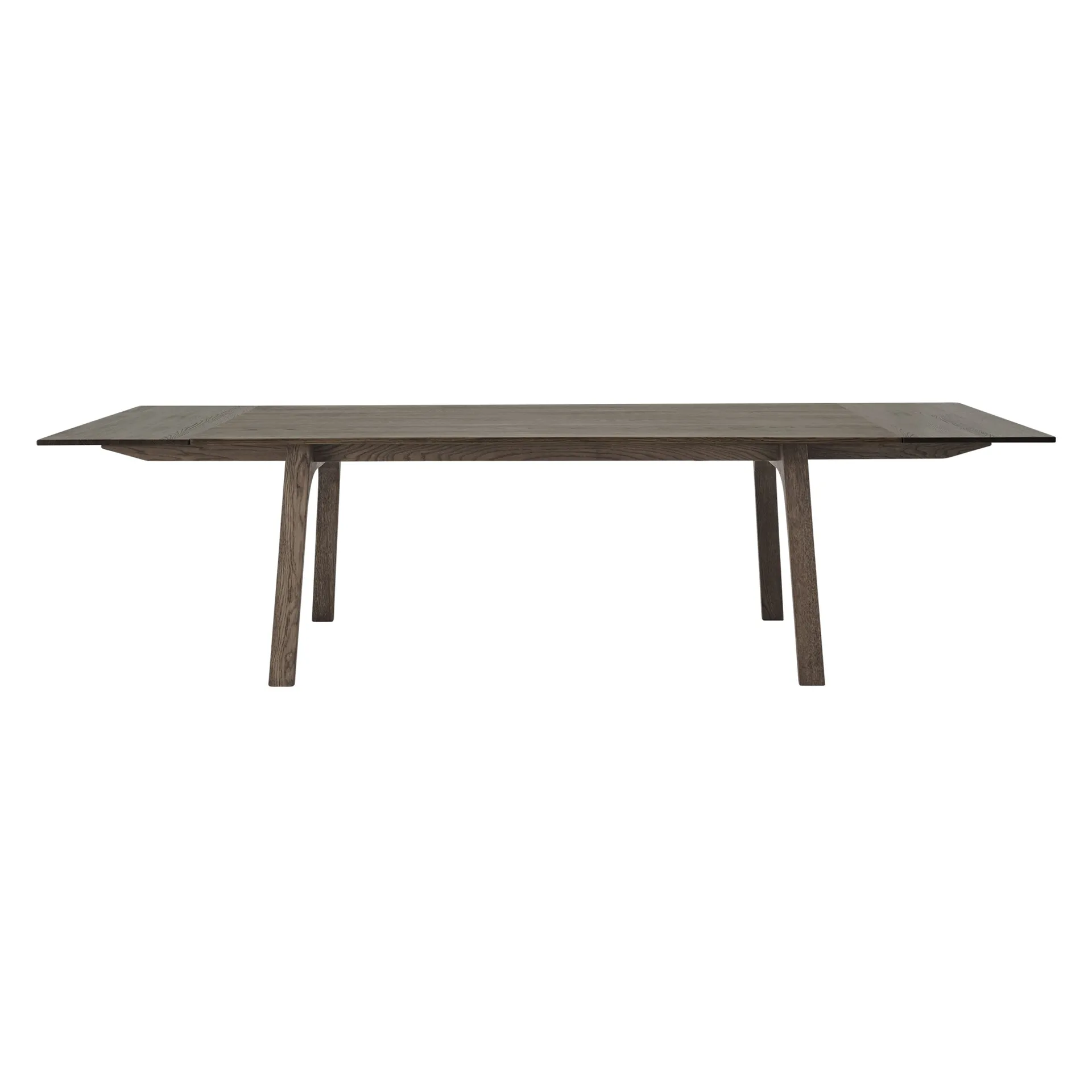 Earnest Extendable spisebord 205x100 cm, Dark oiled oak Muuto
