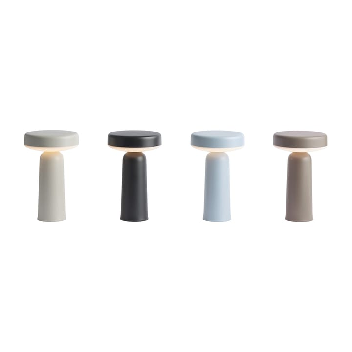 Ease portabel bordlampe 21,5 cm, Grå Muuto