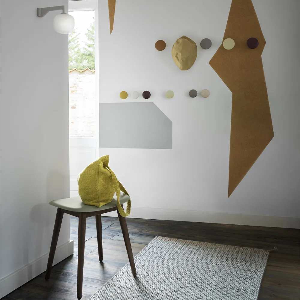 Fiber krakk, black, treben Muuto