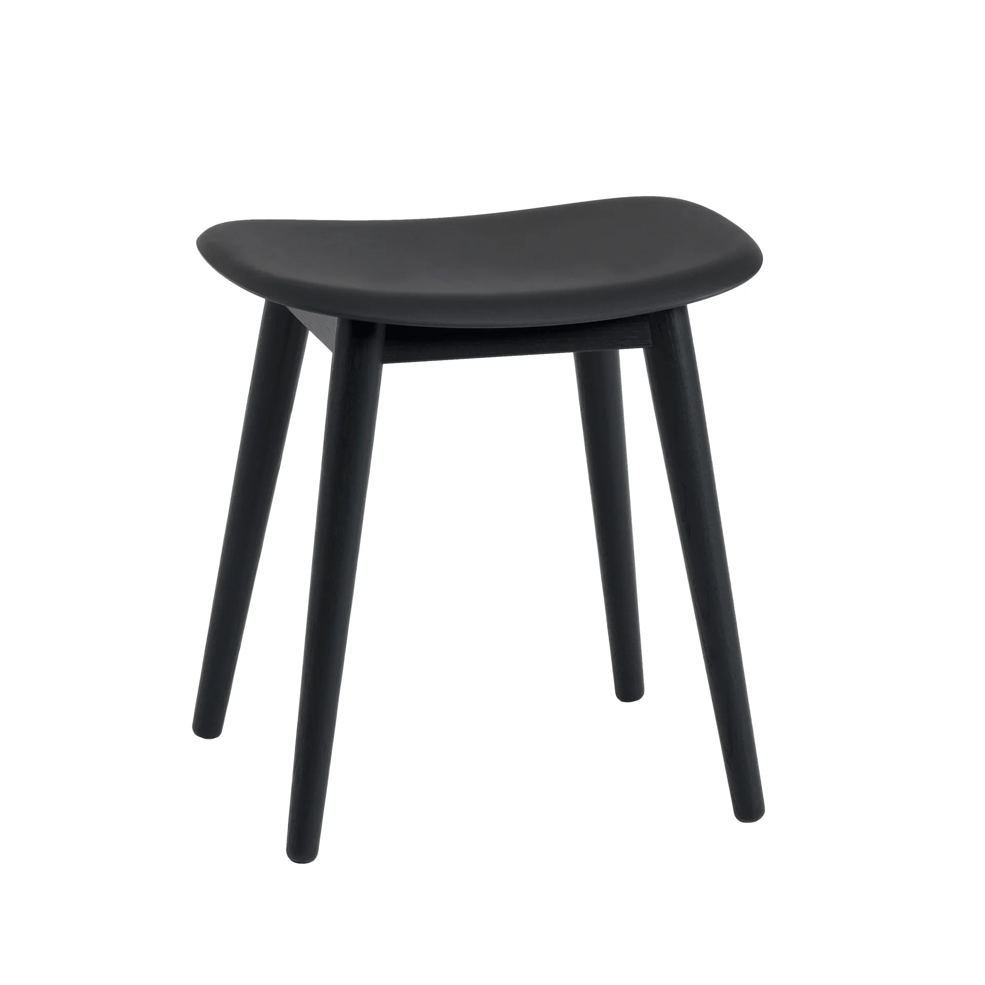 Fiber krakk, black, treben Muuto