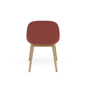 Fiber Side Chair stol med trebein - Re-wool 558-oak - Muuto