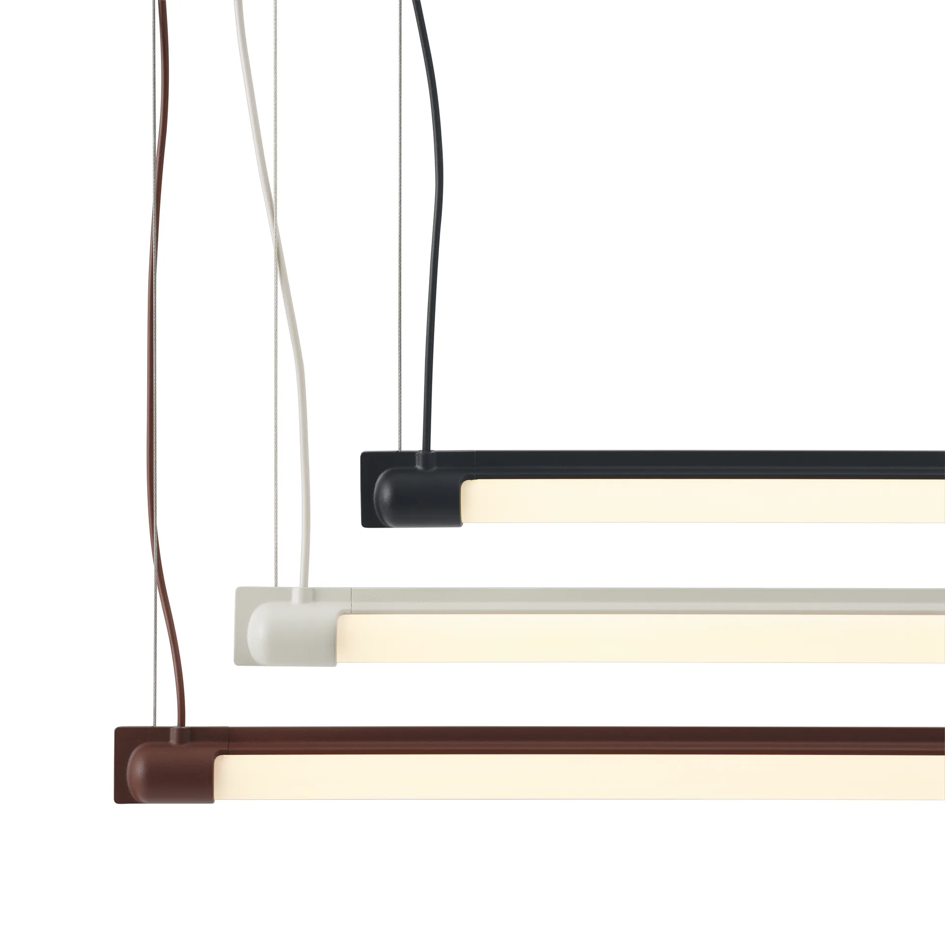 Fine Suspension Lamp 90 cm, Black Muuto