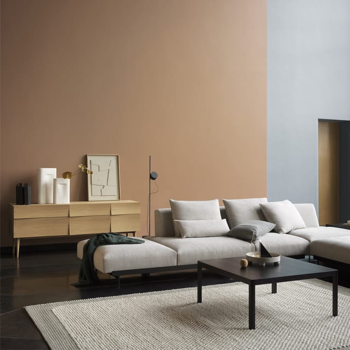 In Situ Config 3 hjørnesofa, Clay 12-Configuration 3-Black Muuto