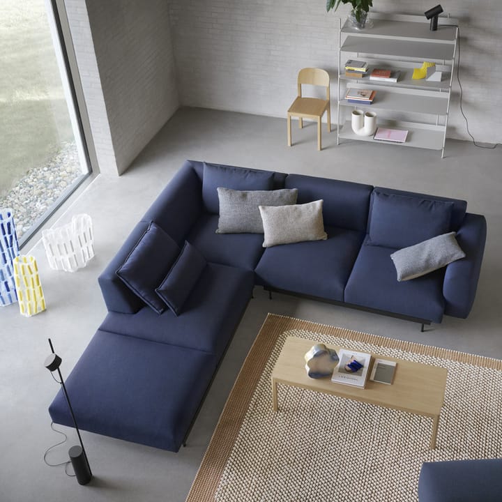 In Situ Config 3 hjørnesofa, Clay 12-Configuration 3-Black Muuto