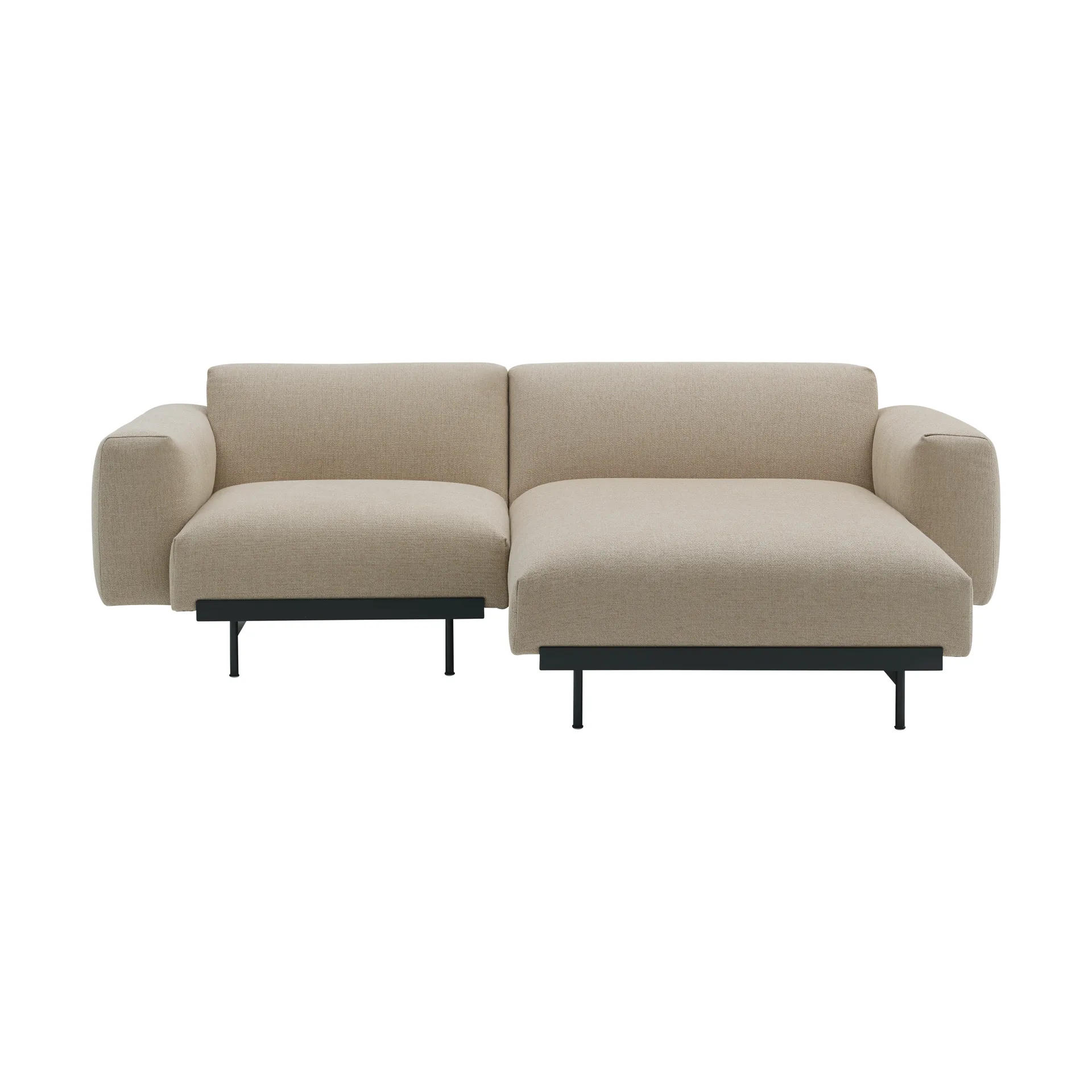 In Situ modulsofa 2-seter Configuration 4, Ecriture 240-Black Muuto