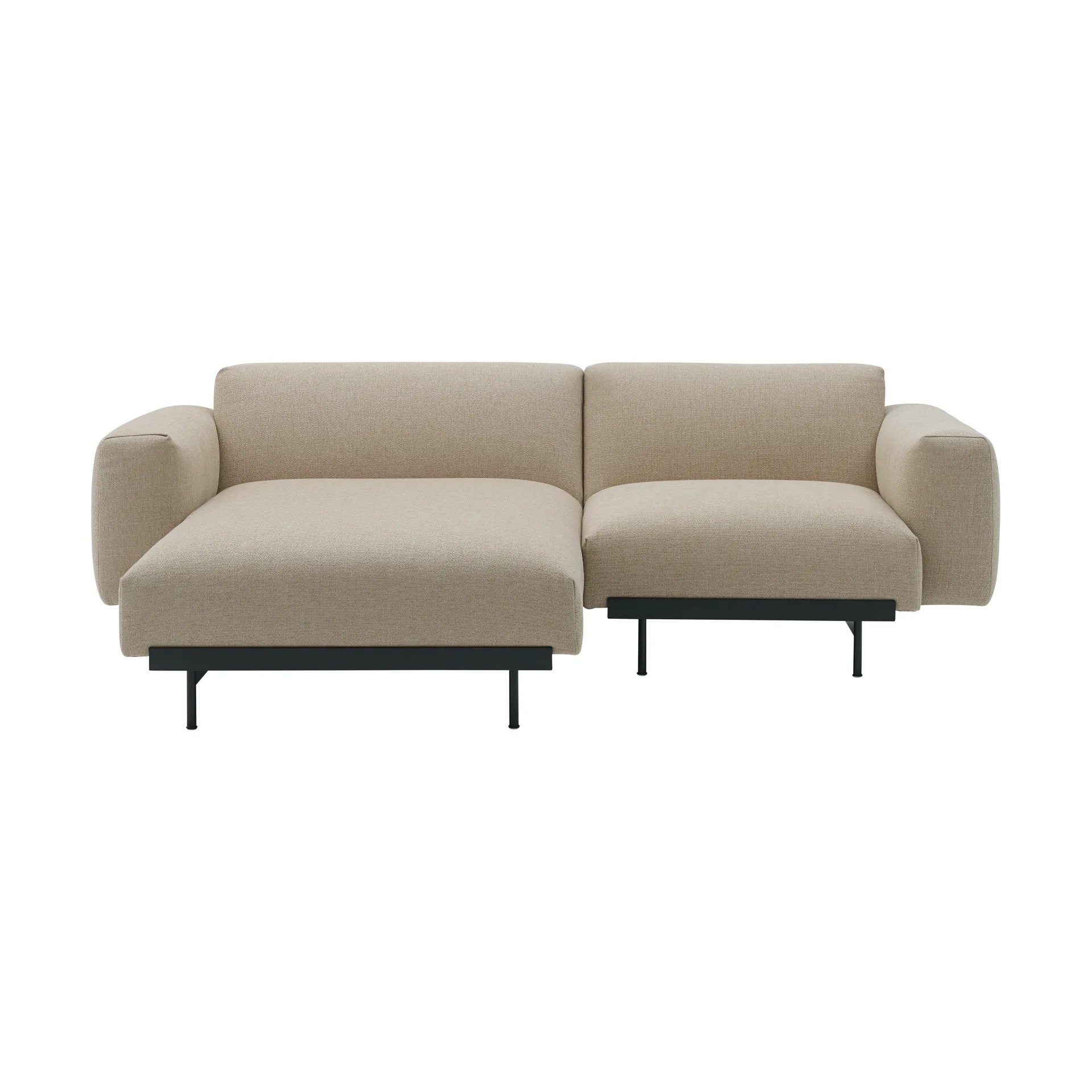 In Situ modulsofa 2-seter Configuration 5, Ecriture 240-Black Muuto
