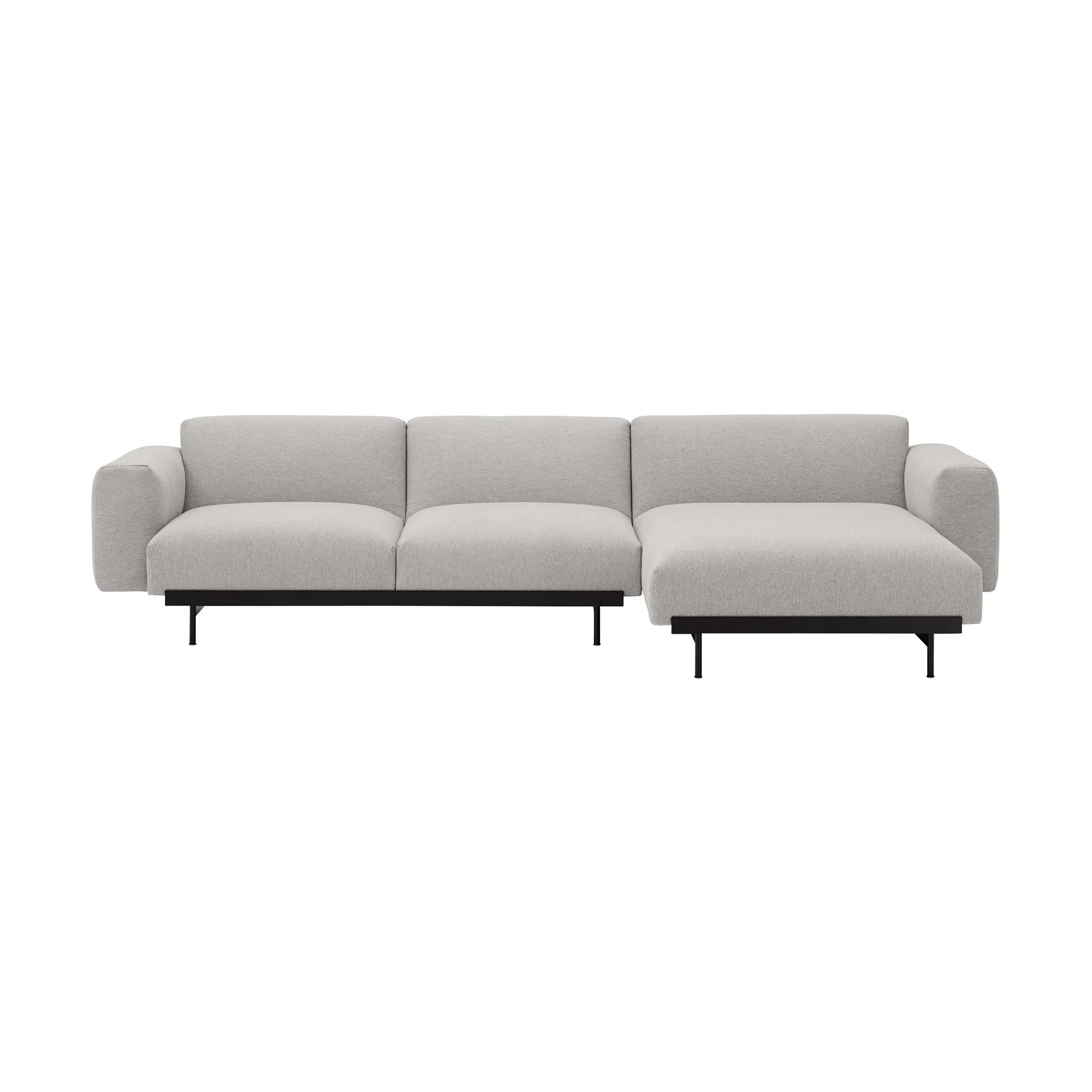 In Situ modulsofa 3-seter Configuration 6, Clay 12-Black Muuto