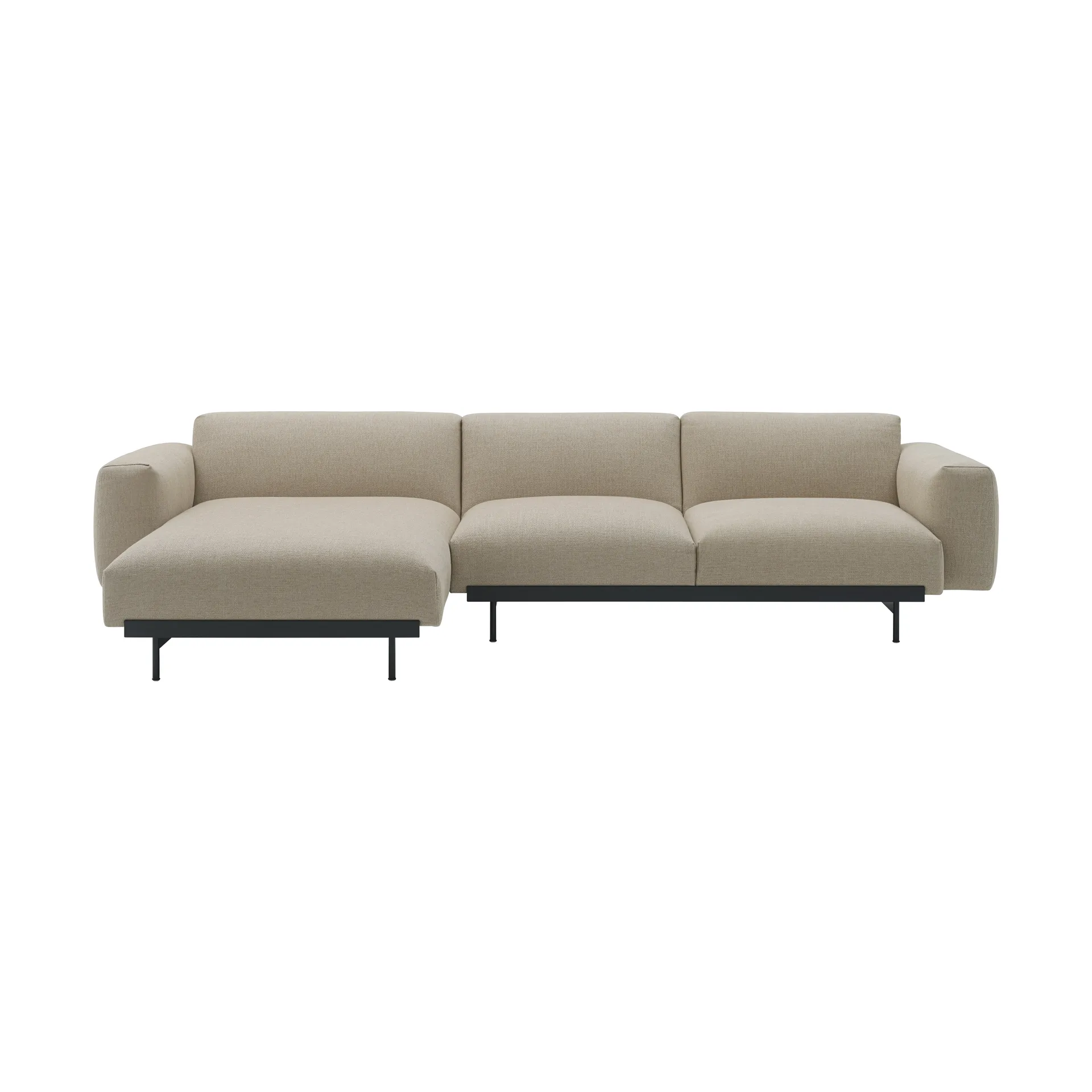 In Situ modulsofa 3-seter Configuration 7, Ecriture 240-Black Muuto