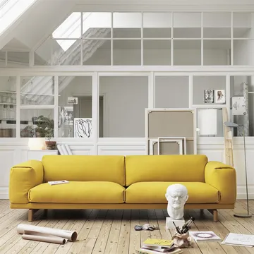 Leaf Gulvlampe - grå - Muuto