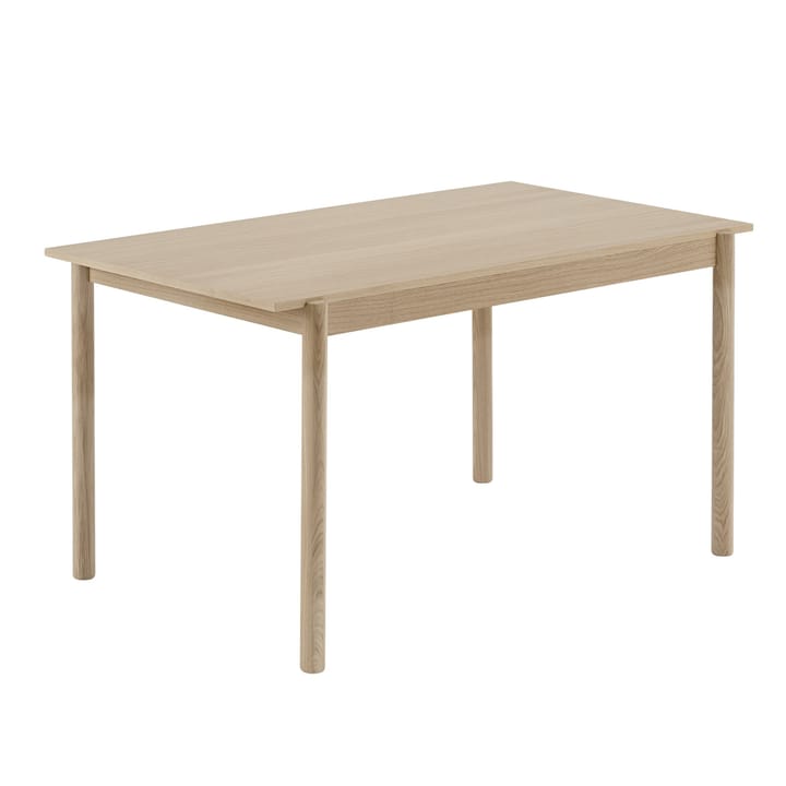 Linear bord, eik - 85 x 140 cm - Muuto