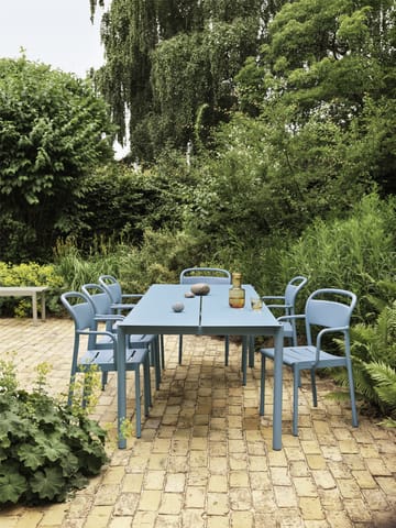Linear Steel Armchair karmstol - Pale blue - Muuto