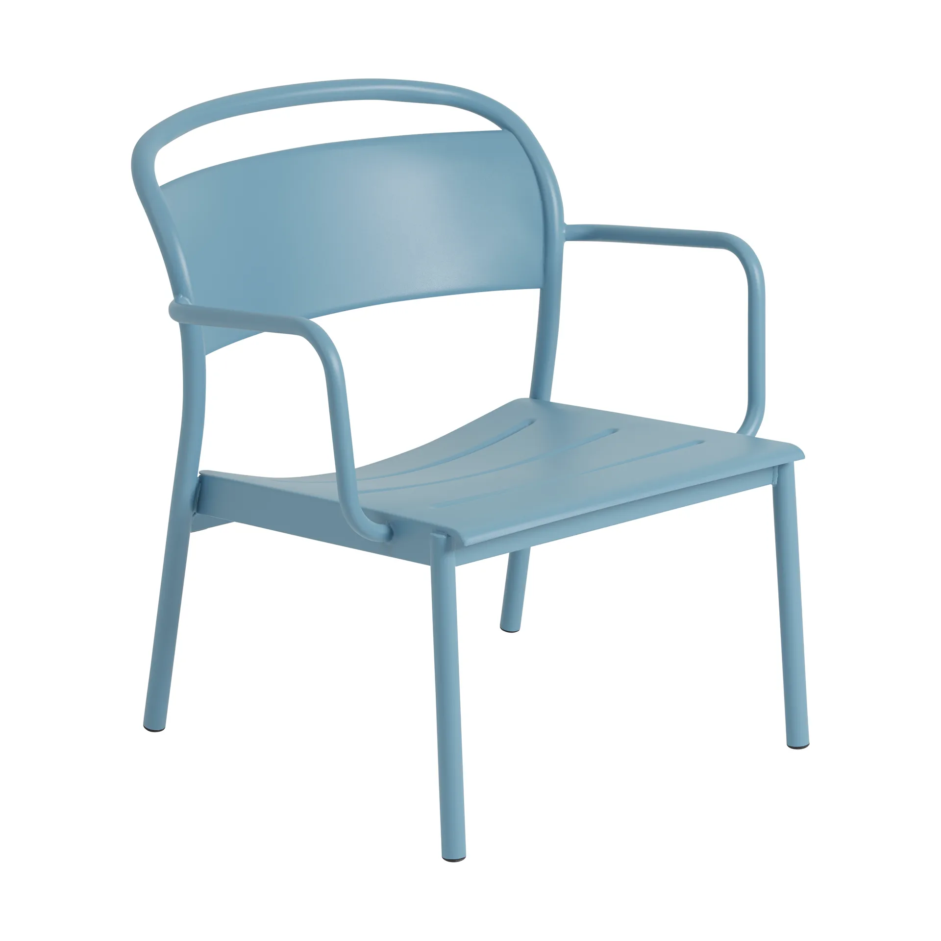 Linear Steel loungestol, Pale blue Muuto