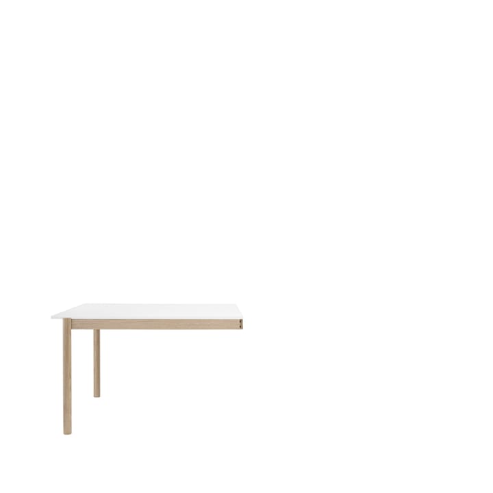 Linear System End Module bord - White laminate-Oak 142 x 120 cm - Muuto