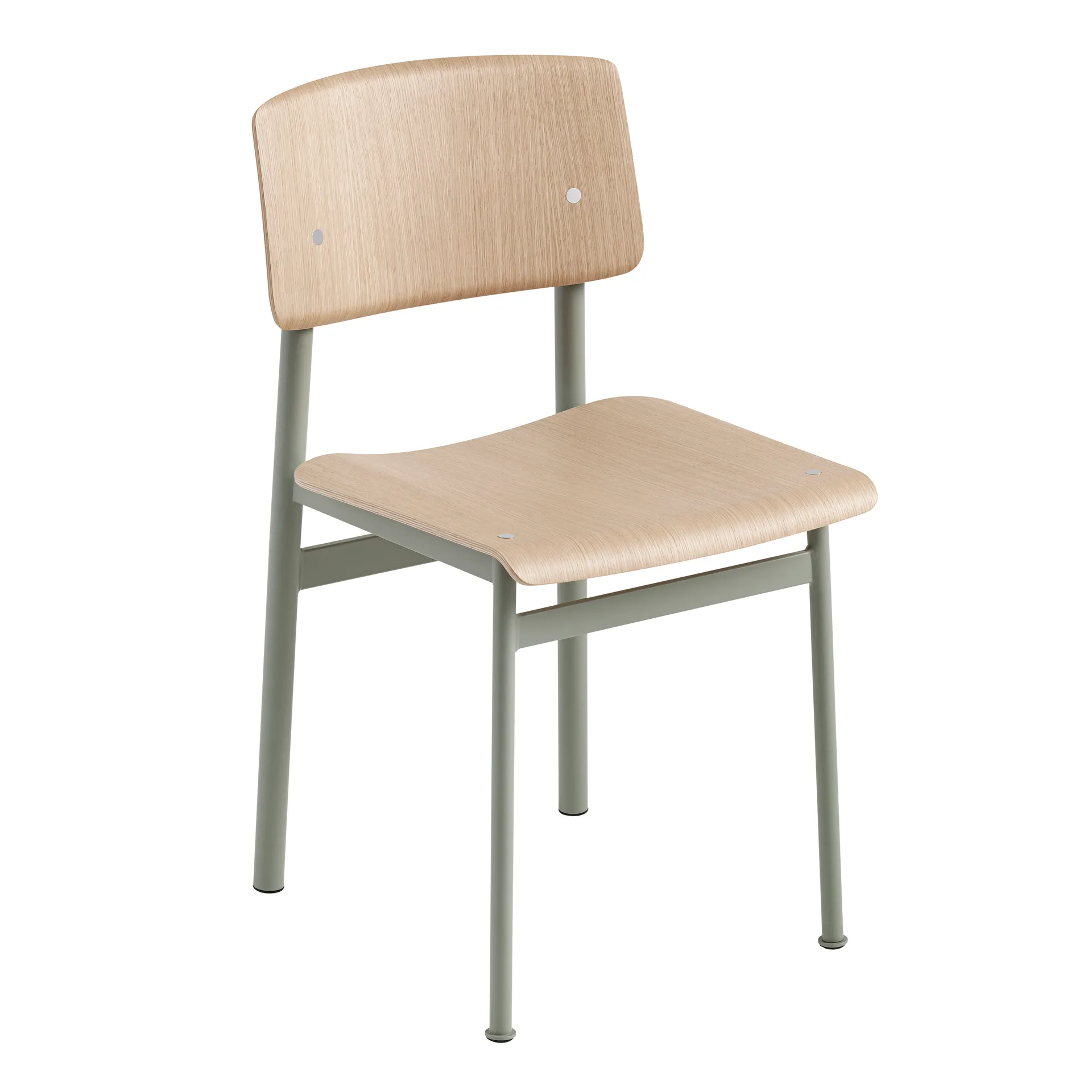 Loft Chair stol, dusty green-eik Muuto