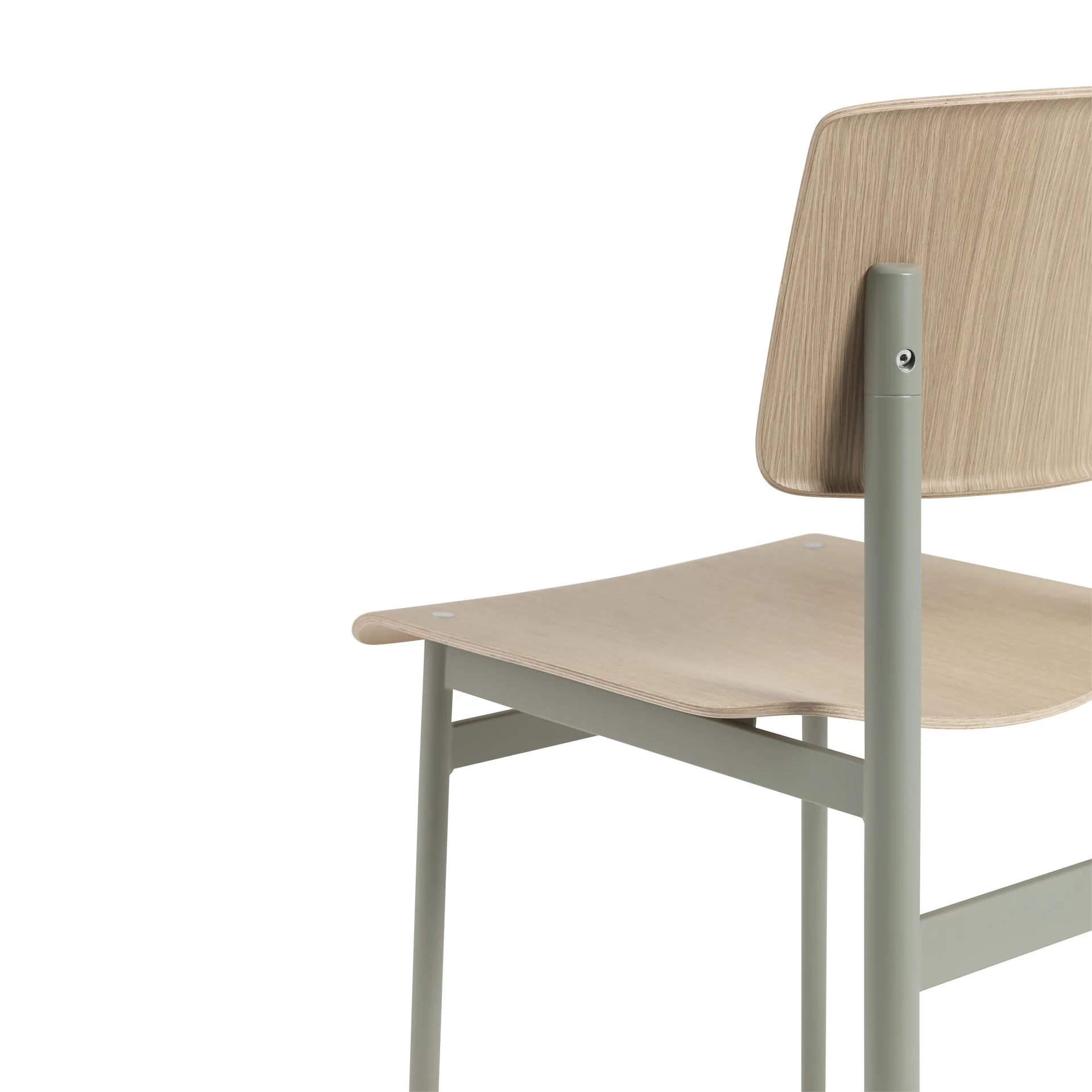 Loft Chair stol, dusty green-eik Muuto