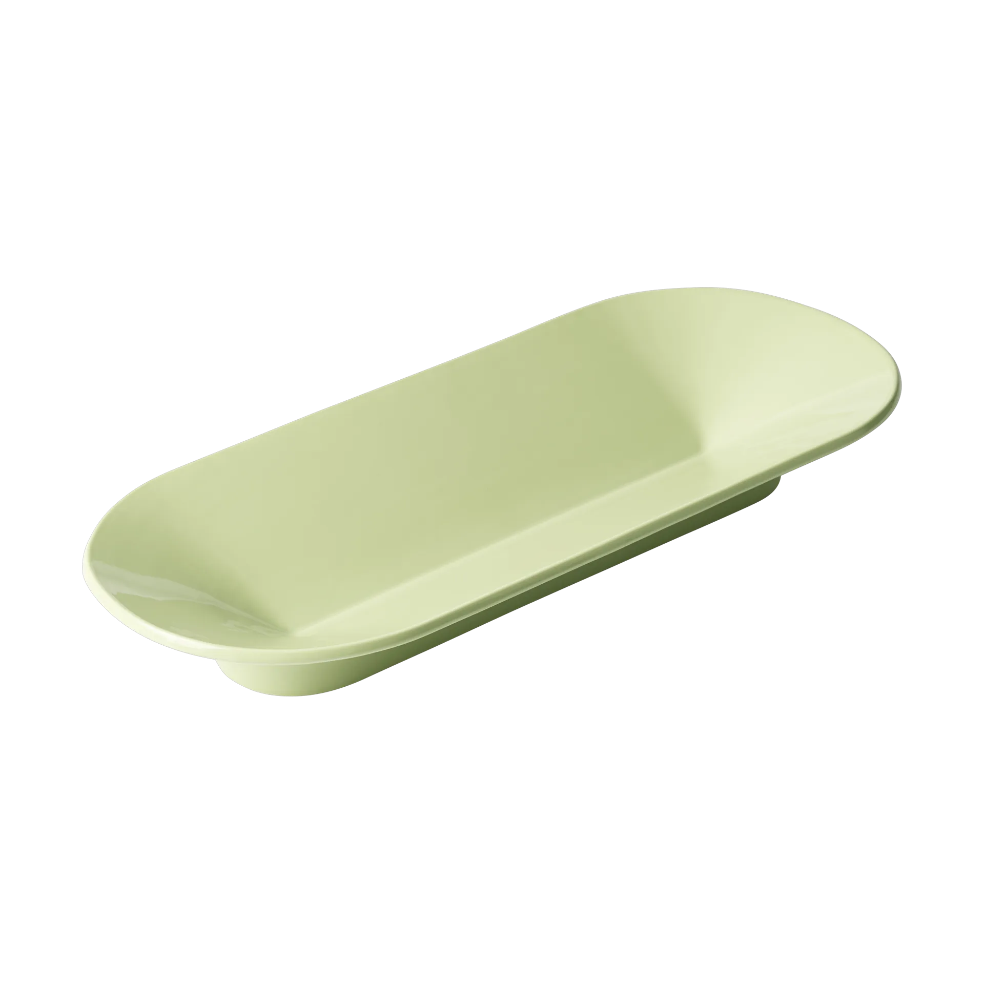 Mere skål 51,5x21,5 cm, Light Green Muuto