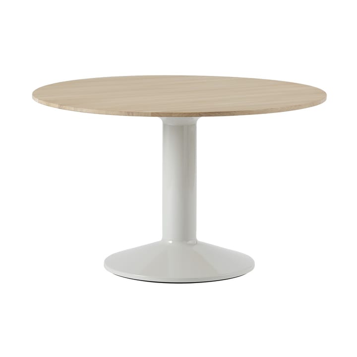 Midst søylebord Ø 120 cm - Oiled Oak-Grey - Muuto