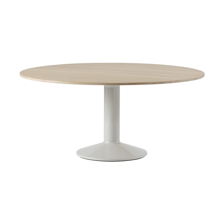 Midst søylebord Ø 160 - Oiled Oak-Grey - Muuto