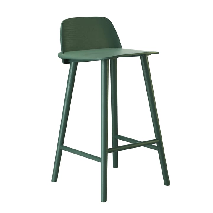 Nerd barstol 75 cm - mörkgrønn - Muuto