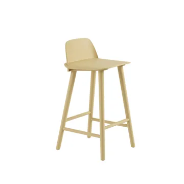 Nerd Counter stol - Sand yellow - Muuto