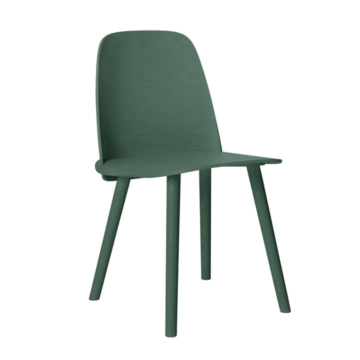 Nerd matstol - mörkgrønn - Muuto