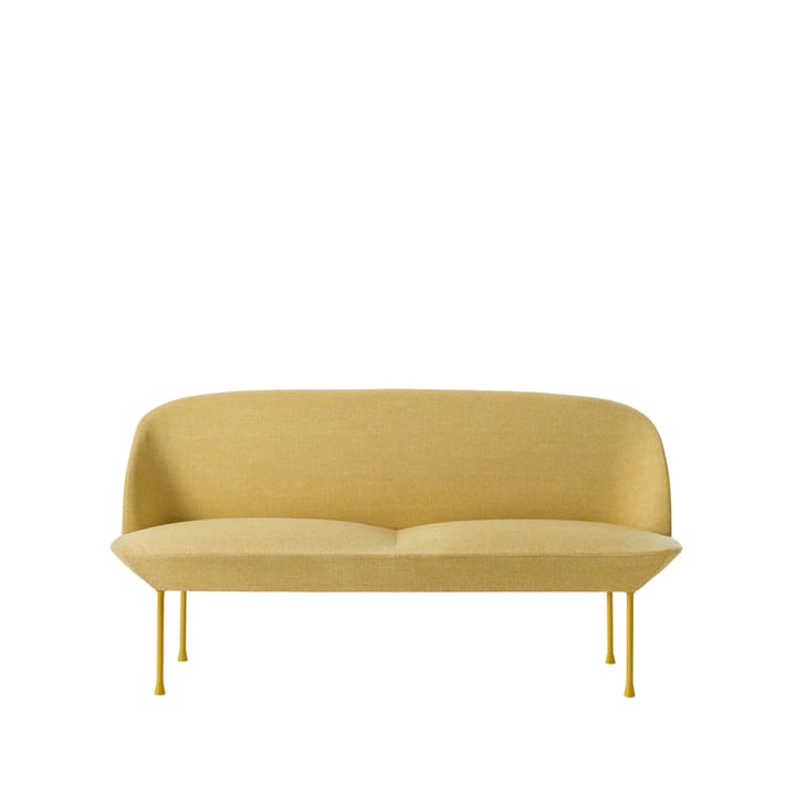 Oslo sofa 2-seter - Hallingdal 407-Yellow - Muuto