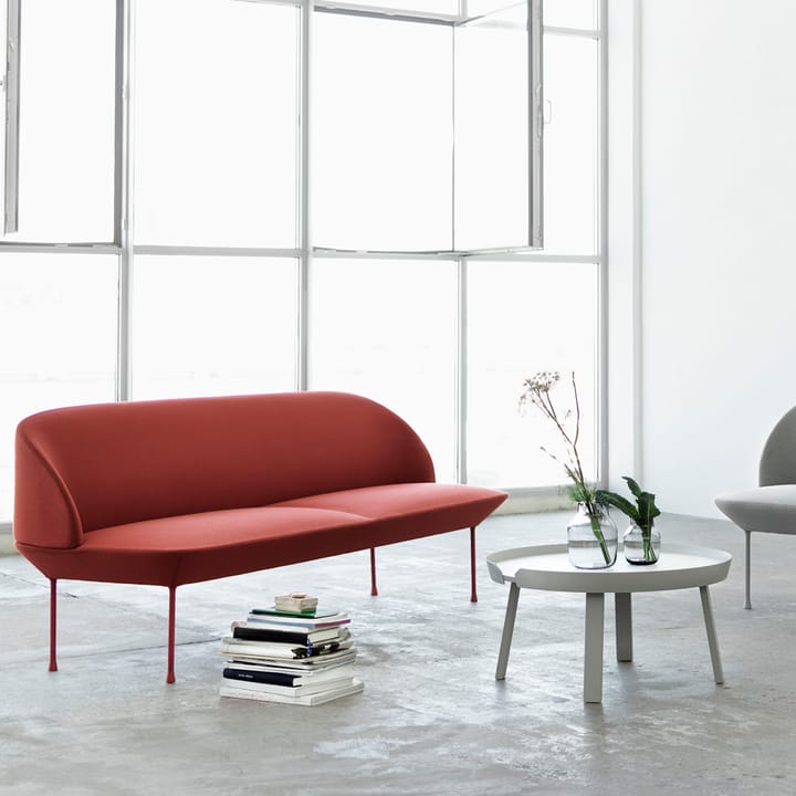 Oslo sofa 3-seter, Steelcut 180-Dark grey Muuto