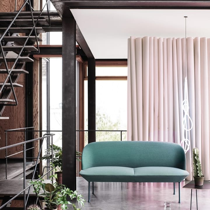Oslo sofa 3-seter, Steelcut trio 515-Rose Muuto