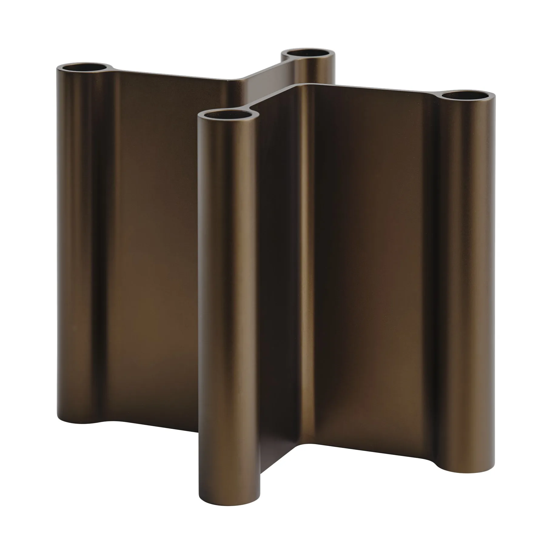 Pair lysestake 18 cm, Brown Muuto