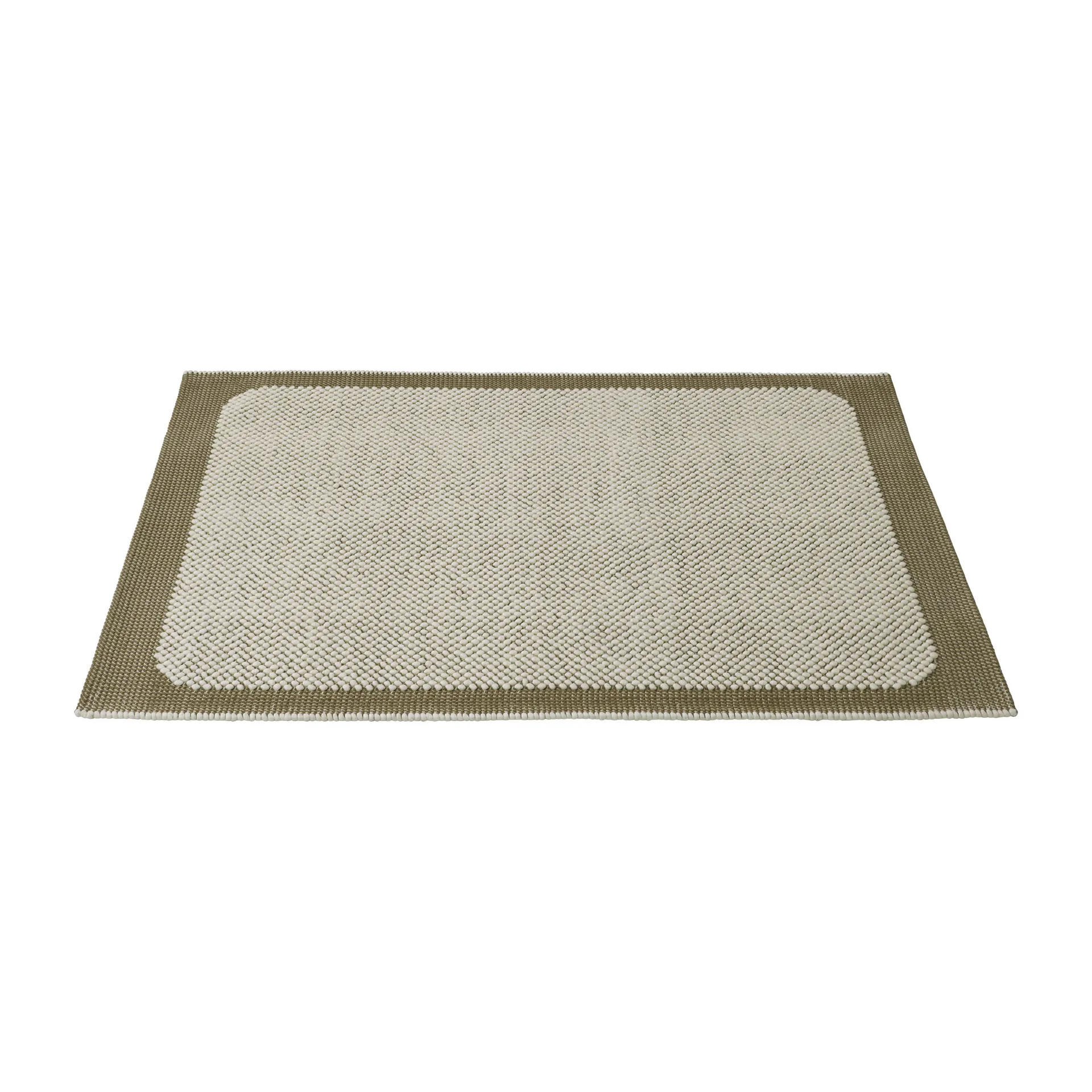 Pebble gulvteppe 170x240 cm, Brown green Muuto