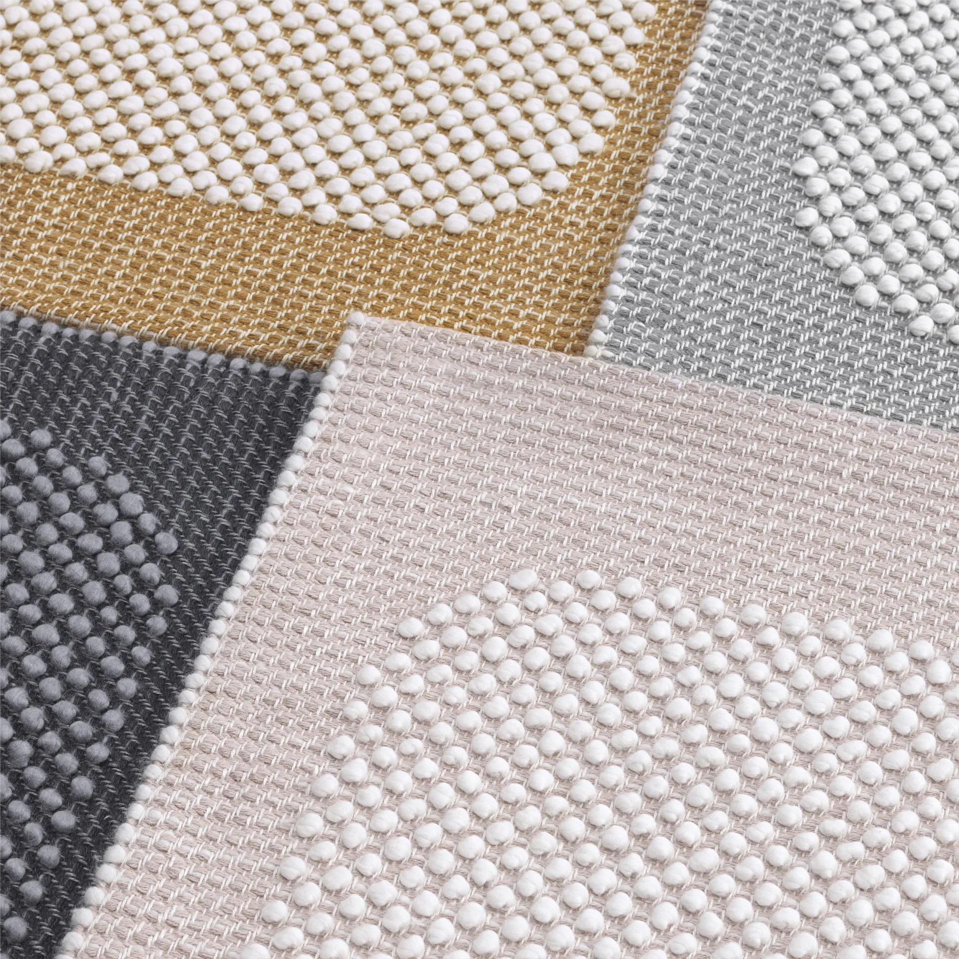 Pebble gulvteppe 200x300 cm, rosa Muuto