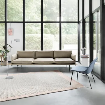 Pebble gulvteppe 200x300 cm - rosa - Muuto