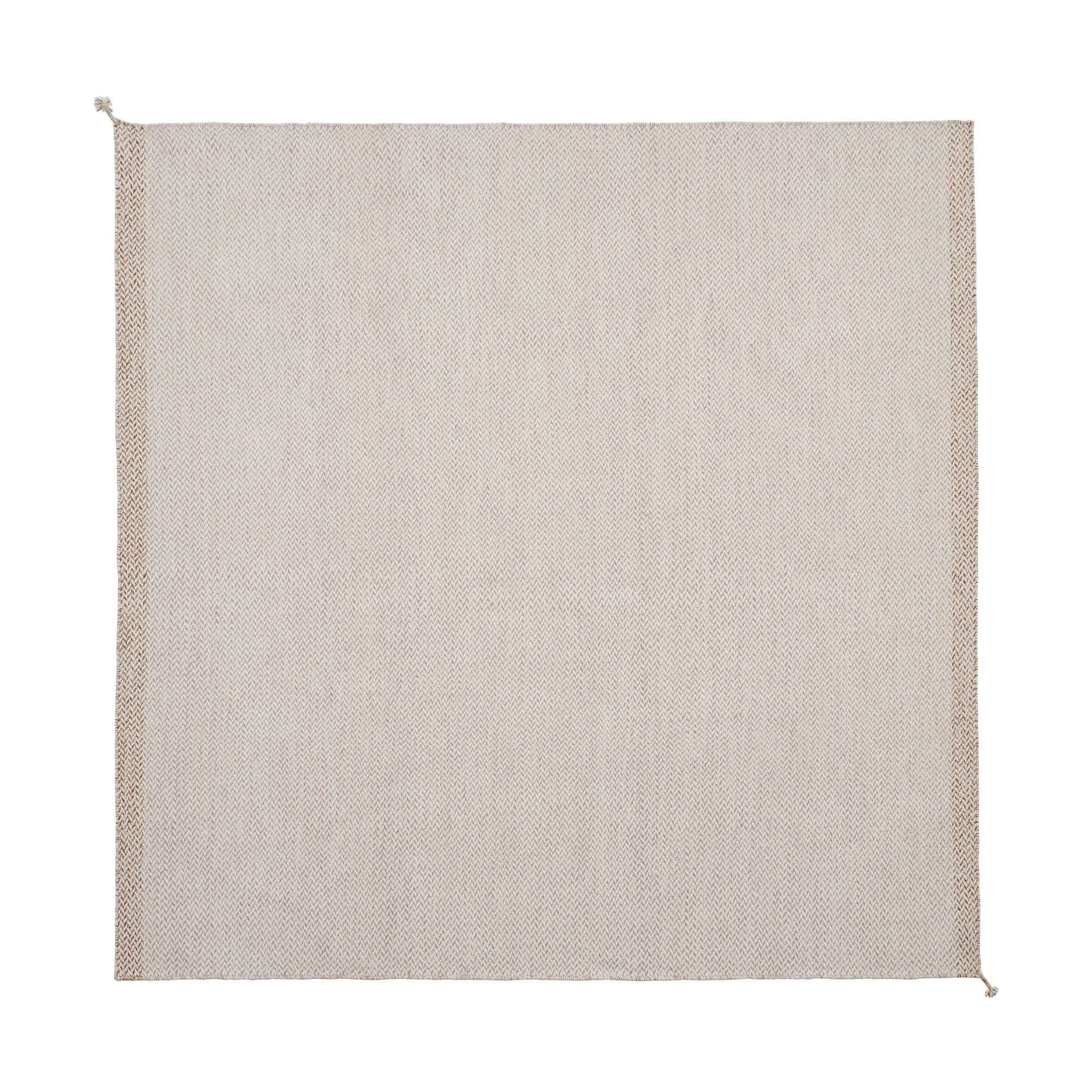 Ply ullteppe 240x240 cm, Light rose Muuto