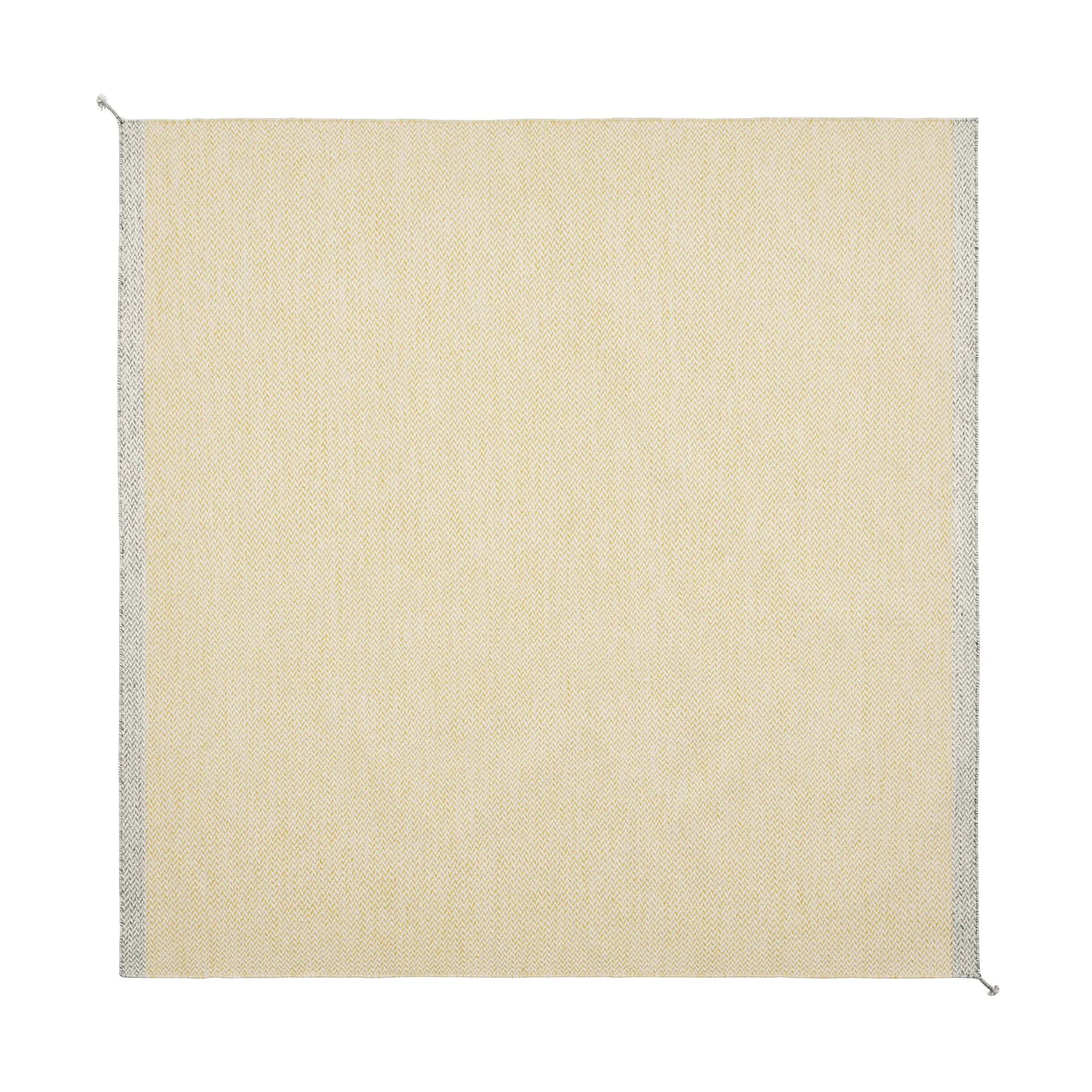 Ply ullteppe 240x240 cm, Yellow Muuto