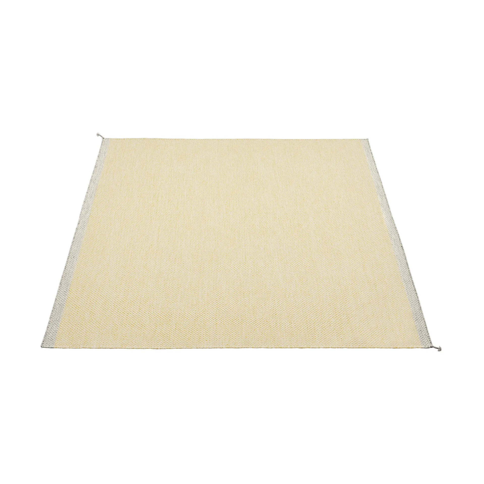 Ply ullteppe 240x240 cm, Yellow Muuto