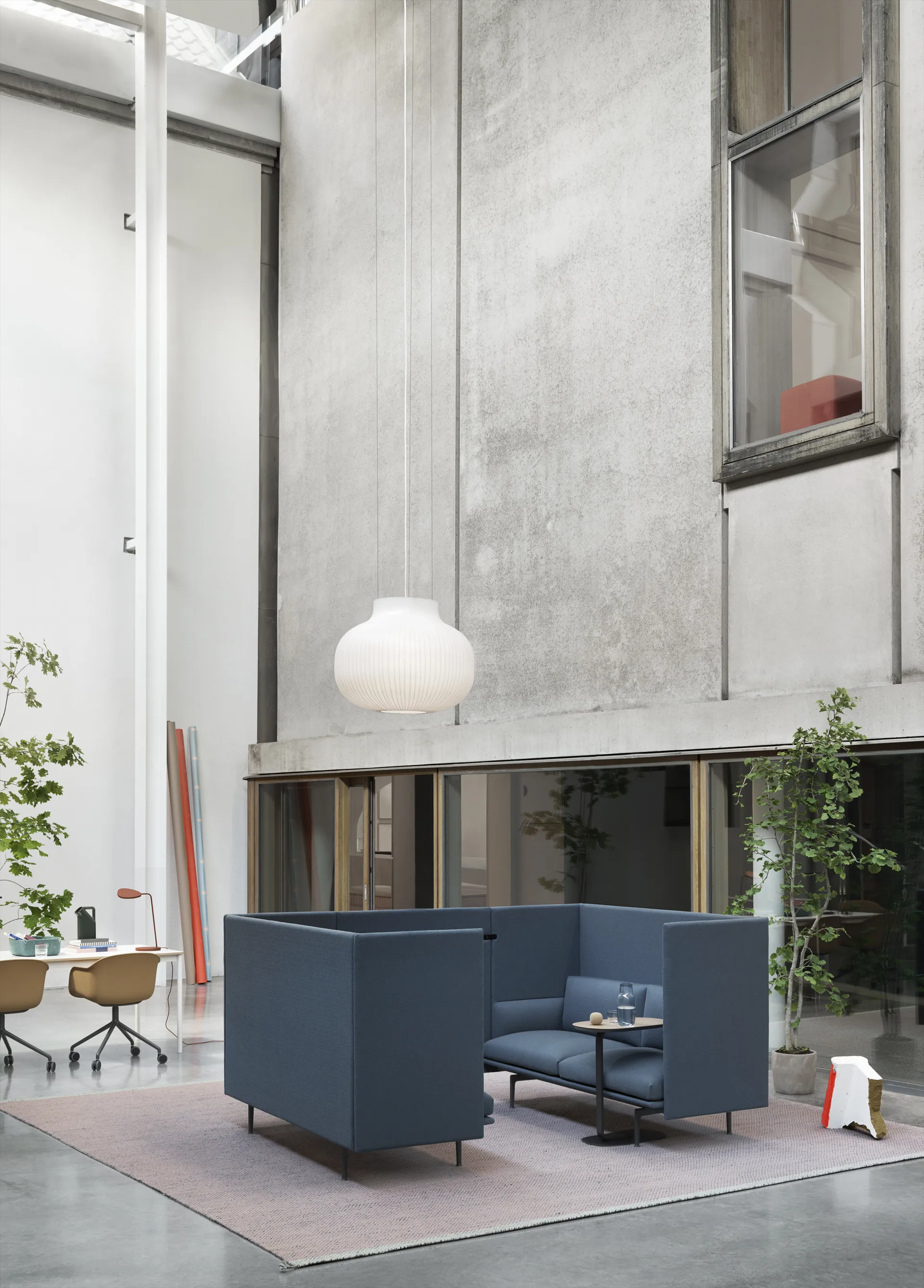 Ply ullteppe 270x360 cm, Light Rose Muuto