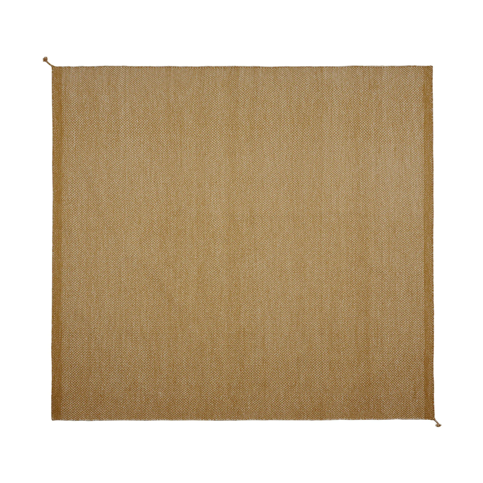 Ply ullteppe 280x280 cm, Burnt orange Muuto